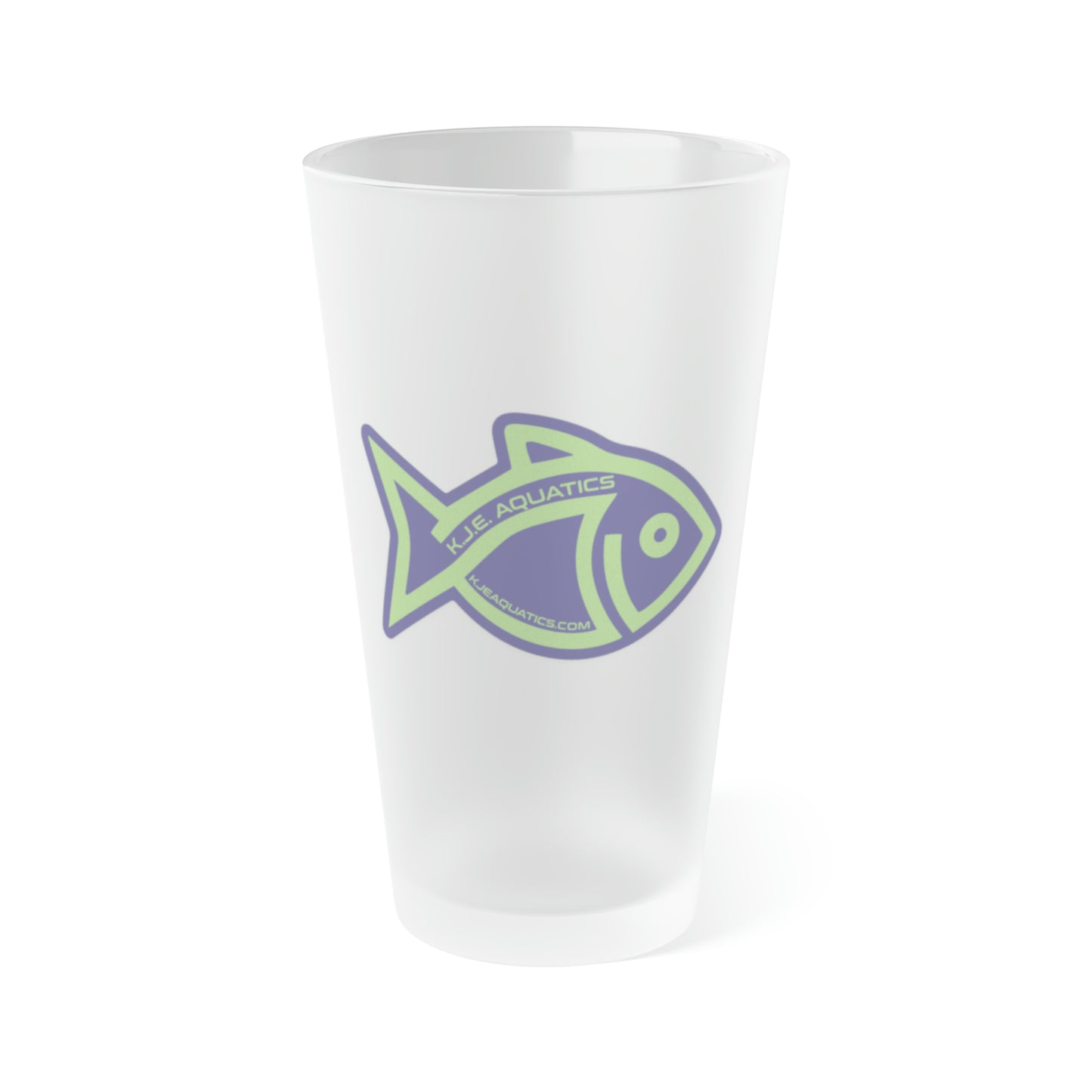 Frosted Pint Glass, 16oz