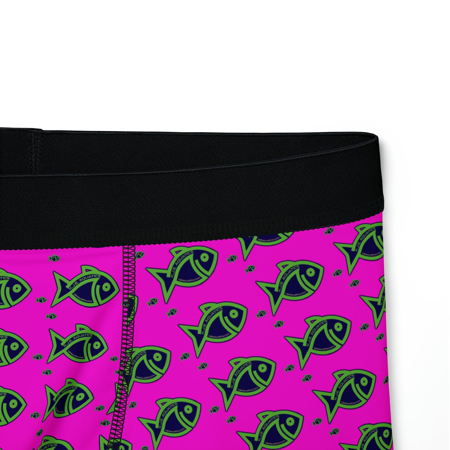 KJE tighty whities in Pink Men's Boxers (AOP)