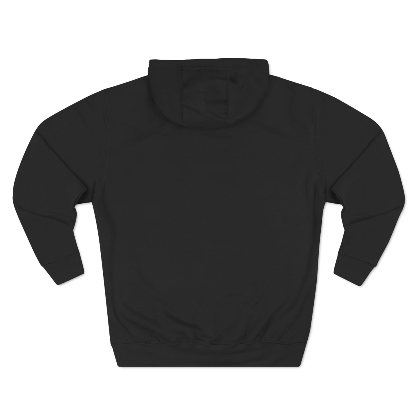 KJE Large-Logo 1 Side Print Three-Panel Fleece Hoodie