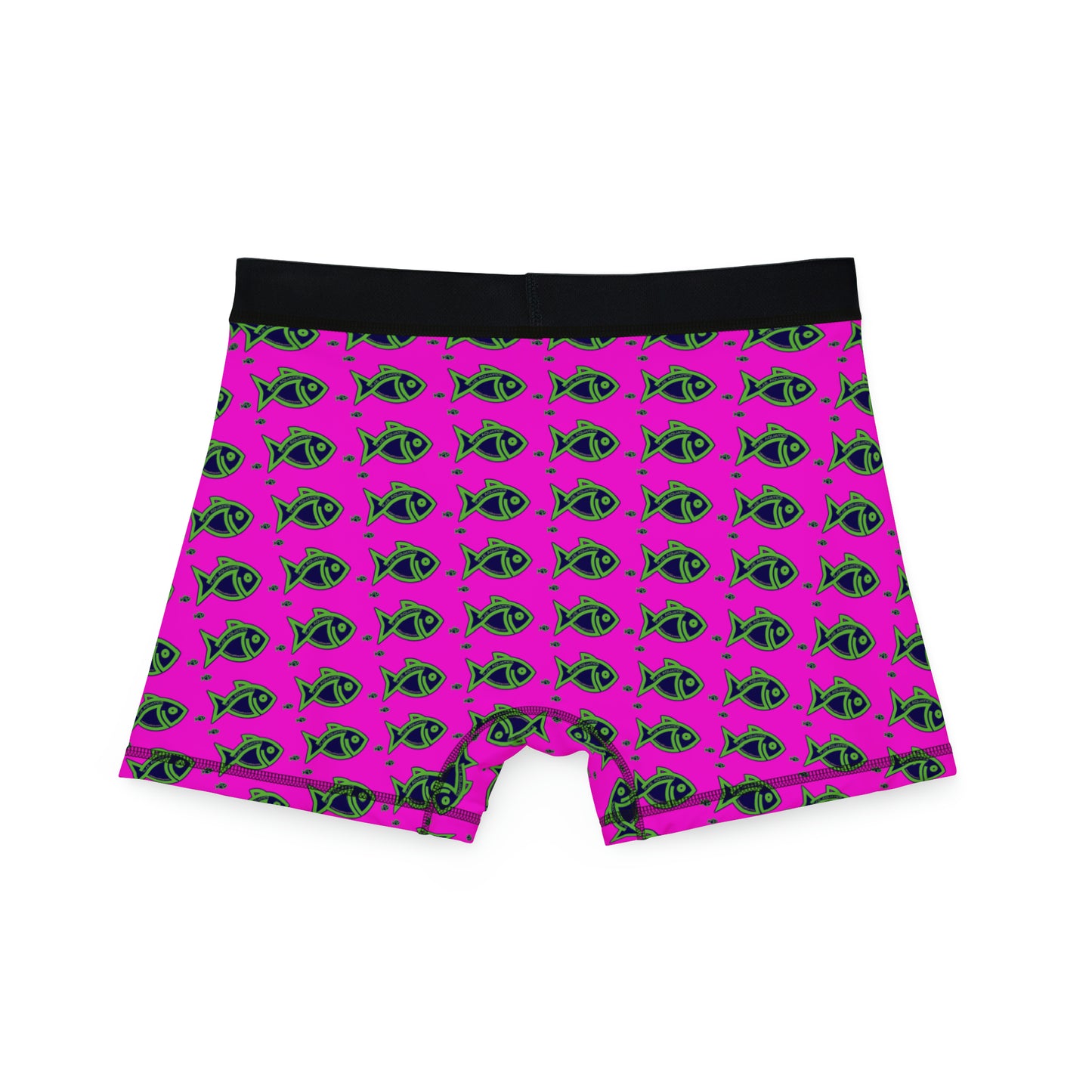 KJE tighty whities in Pink Men's Boxers (AOP)