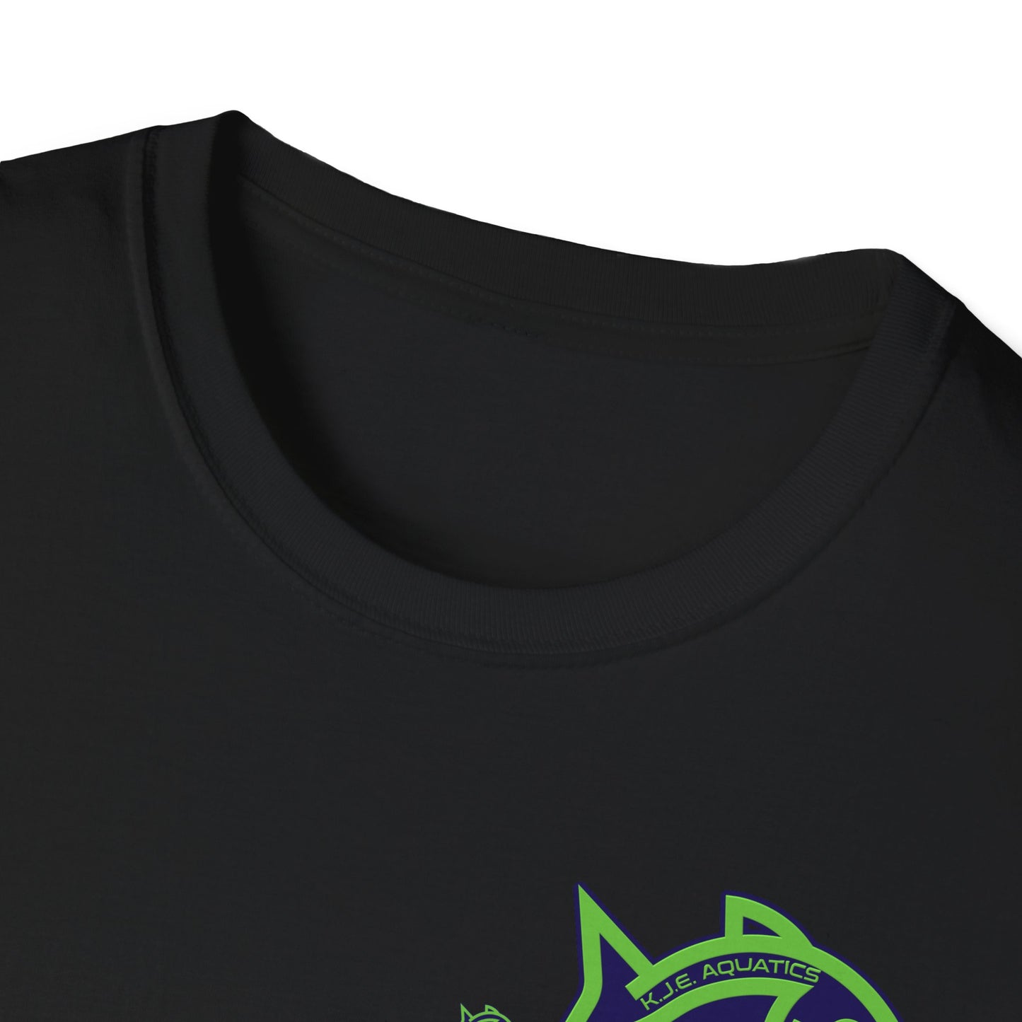 KJE Small-logo 1 Side Print Unisex Softstyle T-Shirt
