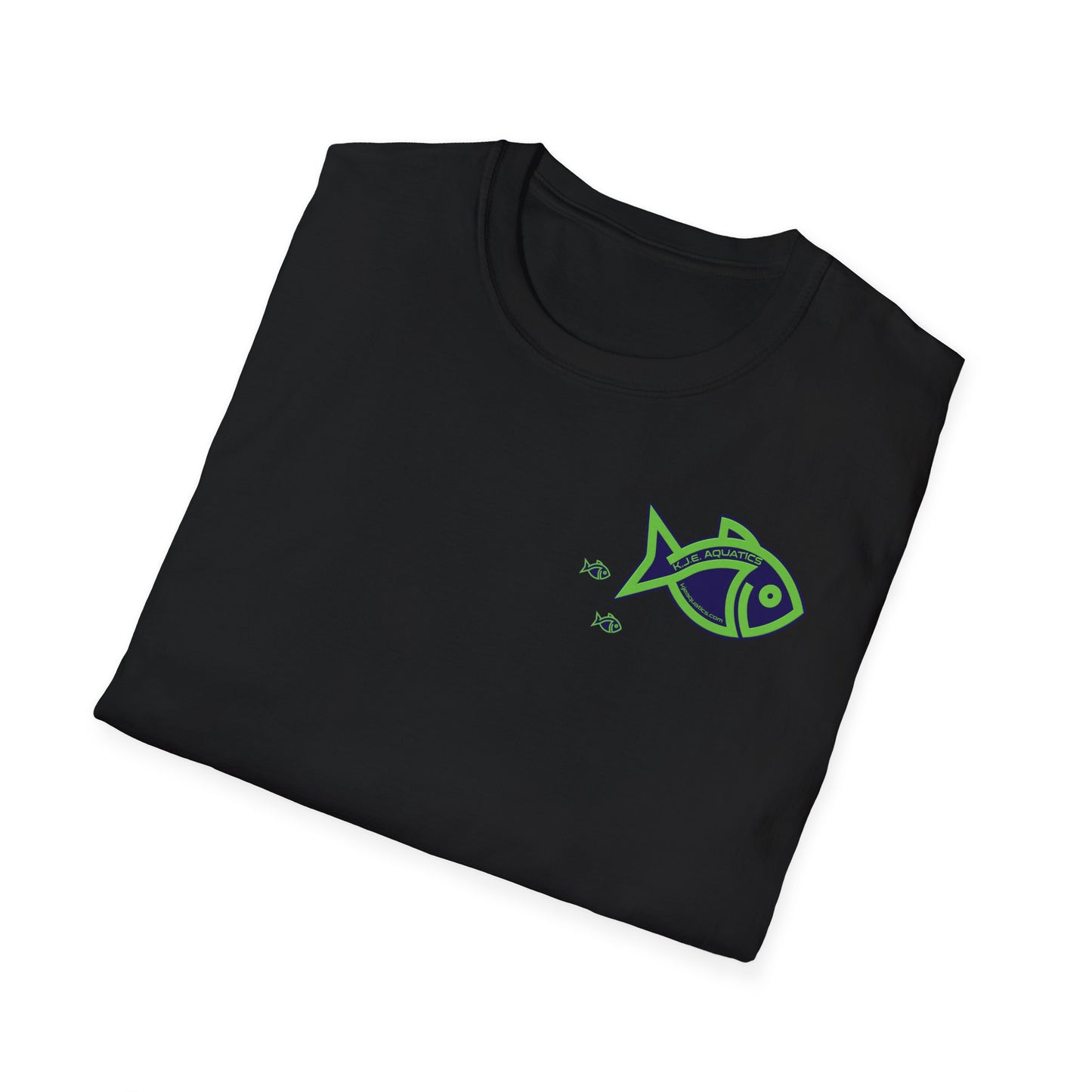 KJE Small-logo 1 Side Print Unisex Softstyle T-Shirt