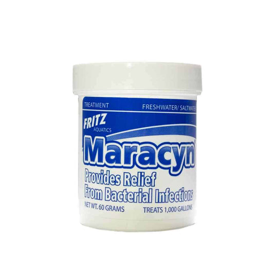 FRITZ AQUATICS MARDEL MARACYN AQUARIUM WATER TREATMENT, 60g Jar