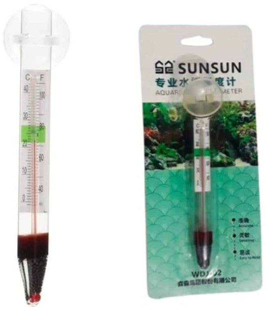 Sun Sun Aquarium Thermometer w/Suction Cup wdj02