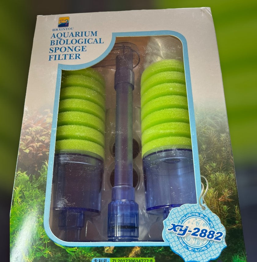 XY2882 Double Deluxe Sponge Filter