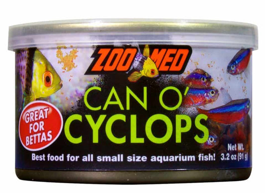 Zoo Med Can-O-Cyclops (Fantastic Fry/Nano Food) 3.2 Oz