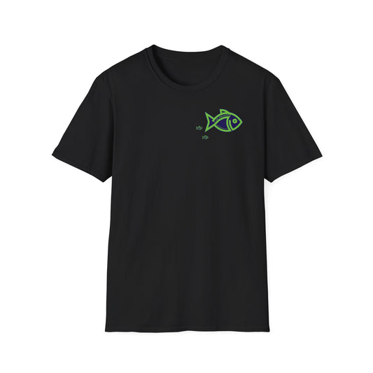 KJE Small-logo 1 Side Print Unisex Softstyle T-Shirt