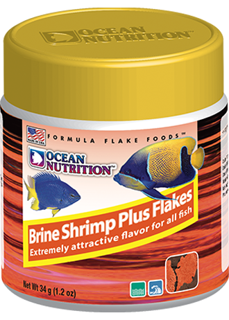 Ocean Nutrition Brine Shrimp Plus Flakes